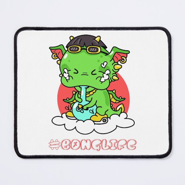 Item preview, Little freak dragon bong smoking, hemp lovers gift. designed and sold by paulo silveira.