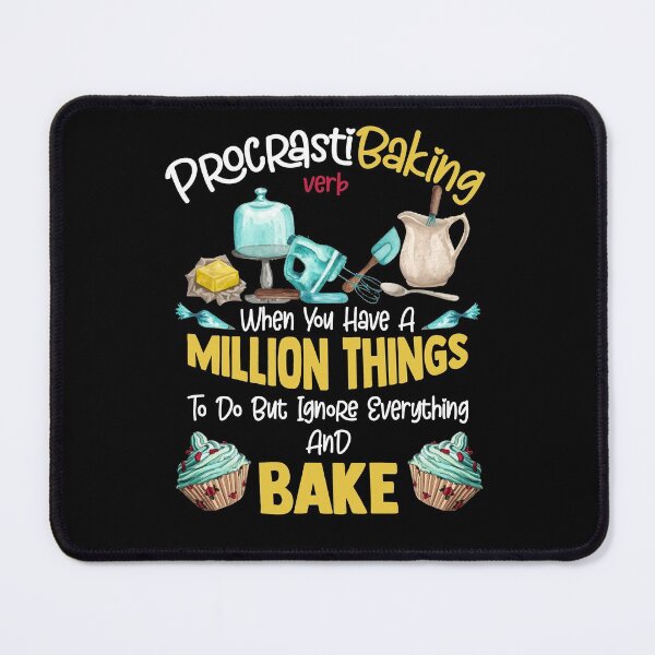 Item preview, ProcrastiBaking Funny Baker Baking Lover designed and sold by Dressed For Duty.