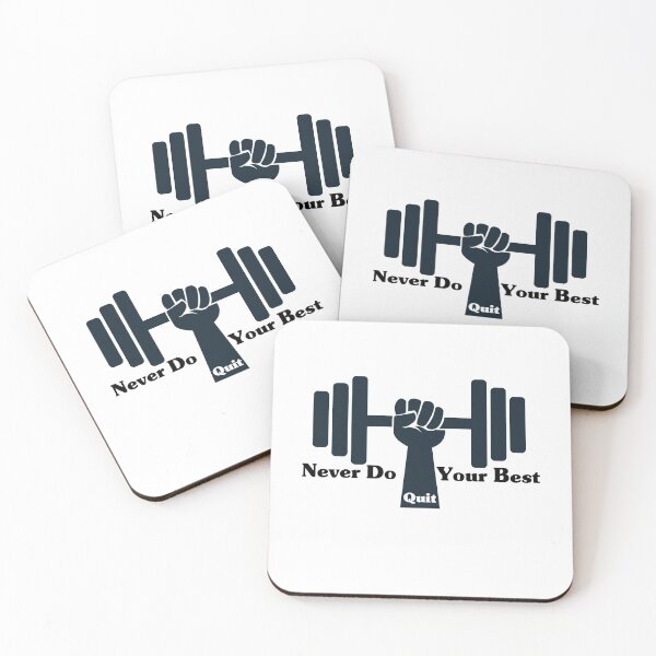 Item preview, never do your best quit sticker designed and sold by Innovational.
