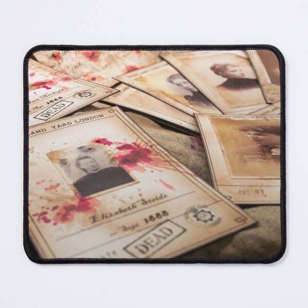 Item preview, Jack the Ripper victims, Scotland Yard, 1888. The killer murdered 12 women. Pictures with blood - a dark crime from the Victorian time. designed and sold by Paolo Modena Photography    -   Fine Italian Art.