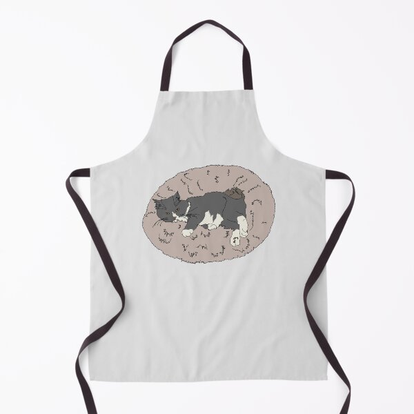 Item preview, Lazy Cat (Grey and White) designed and sold by nklange240.