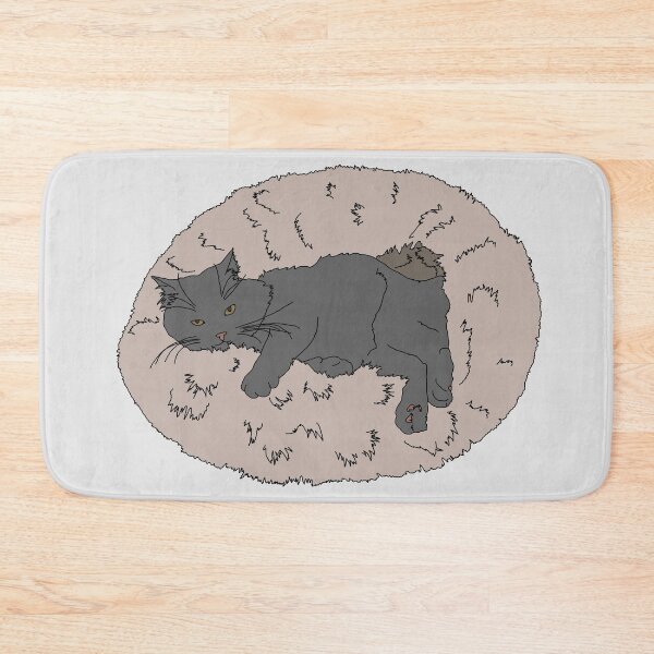 Item preview, Lazy Cat (Grey) designed and sold by nklange240.