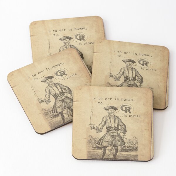 Item preview, To err is human, to R is Pirate (arrrr)!!! designed and sold by Groenendijk.