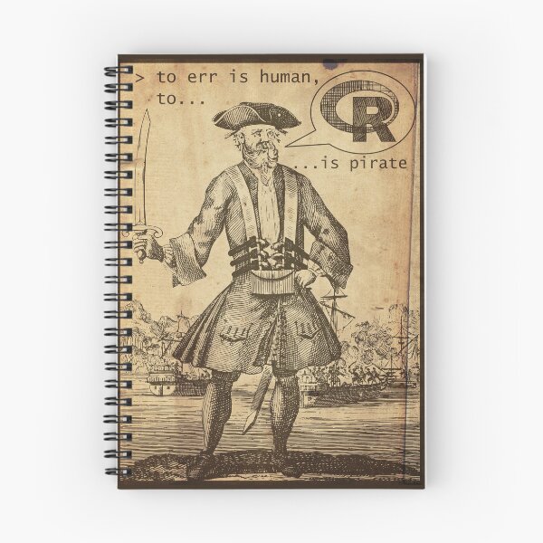 Artikelvorschau, Irren ist menschlich, R ist Pirat (arrrr)!!! entworfen und verkauft von Groenendijk.