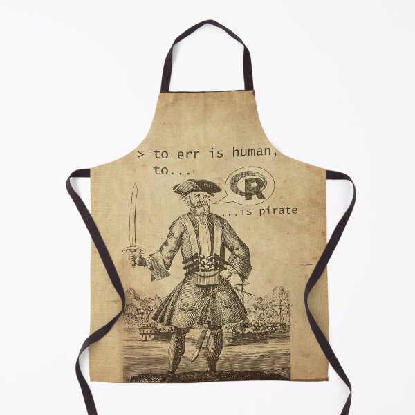 Item preview, To err is human, to R is Pirate (arrrr)!!! designed and sold by Groenendijk.