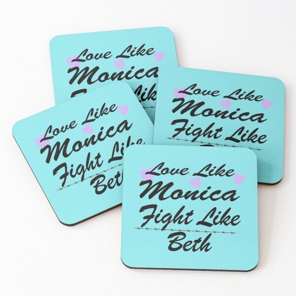 Item preview, Love Like Monica Fight Like Beth designed and sold by Nicholeblack.