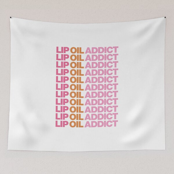 Item preview, Haute Leopard Lip Oil Addict Stylish Graphic designed and sold by HauteLeopard.