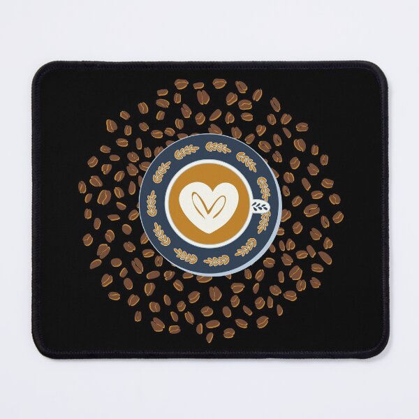 Item preview, Cozy Coffee & Latte, Cappuccino Art Heart, coffee love designed and sold by cleolovescolor.