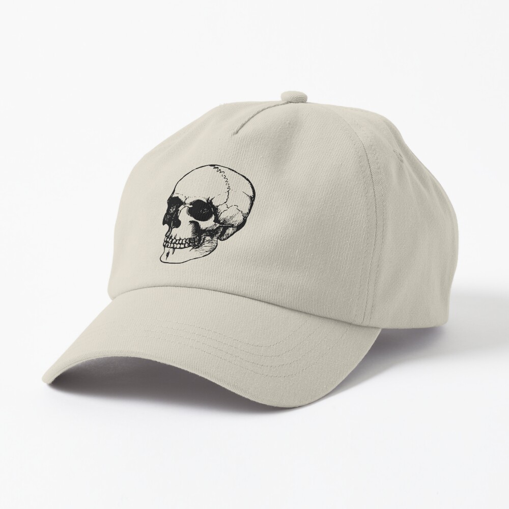 skull dad hat