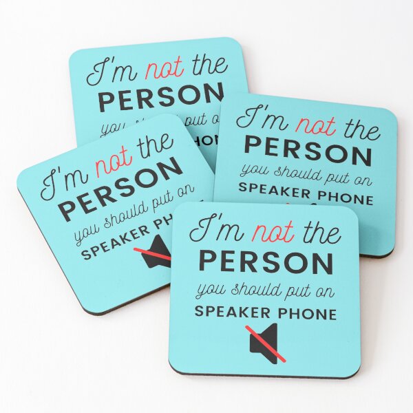 Item preview, I'm not The Person You Should Put on Speaker Phone trending designed and sold by Nicholeblack.