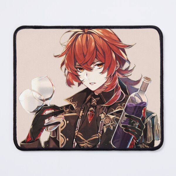 diluc mouse pad