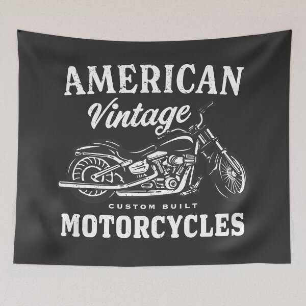 Item preview, American Vintage Motorcycle designed and sold by PaulSDesign.