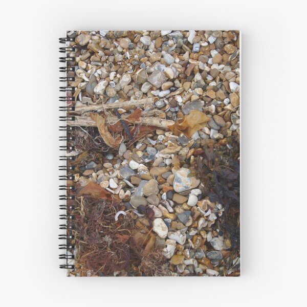 Item preview, Pebbles And Seaweed on Hayling Beach, UK designed and sold by lezvee.