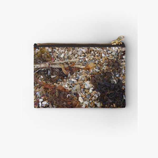 Item preview, Pebbles And Seaweed on Hayling Beach, UK designed and sold by lezvee.