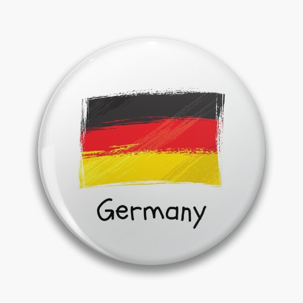 Item preview, German Flag - Oil Paint Effect with Black Letters designed and sold by hijackhippo.
