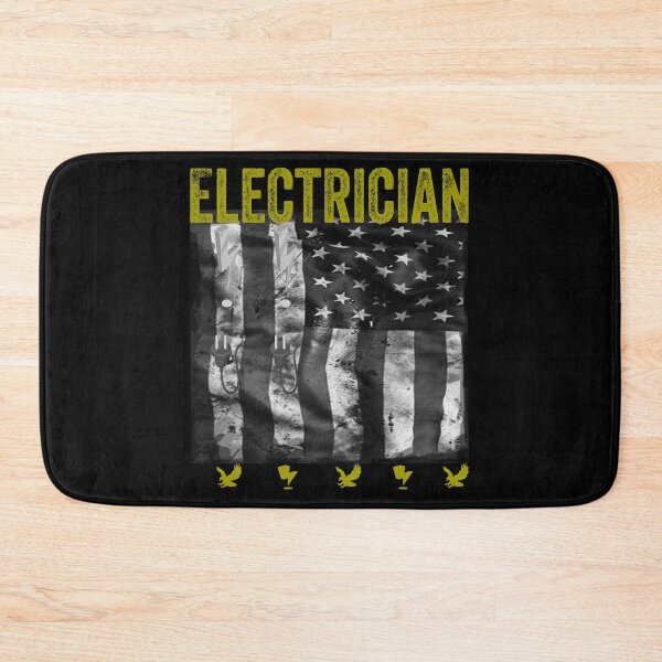 Item preview, Electrician Vintage American Flag designed and sold by boyastore.