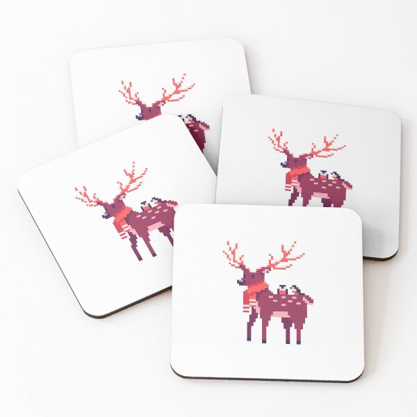 Item preview, Christmas Pixel deer designed and sold by Den Alman.