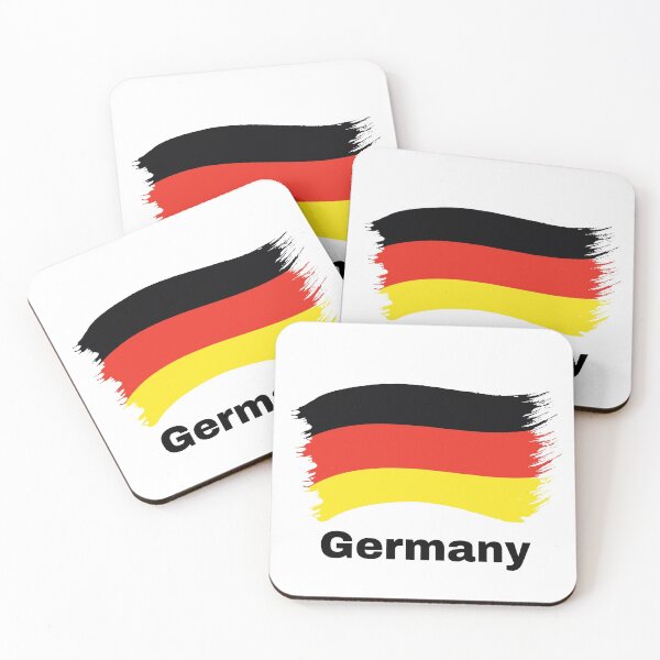 Item preview, German Flag - Painted with Black Letters designed and sold by hijackhippo.