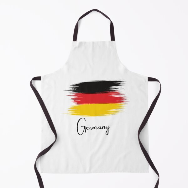 Item preview, German Flag - Brush Stroke with Black Letters designed and sold by hijackhippo.