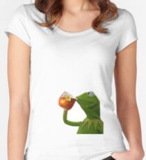But That's None Of My Business Women's Fitted Scoop T-Shirt