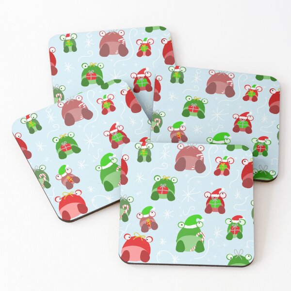 Item preview, Xmas Frogs! designed and sold by thebuzzybunny.