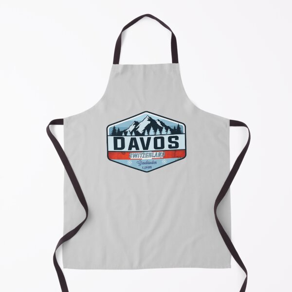 Item preview, Davos Ski Switzerland Skiing Alps Sticker T-Shirt 01 designed and sold by OuterShellUK.