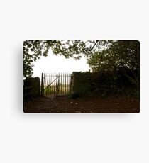 Gate to the Outwoods Canvas Print
