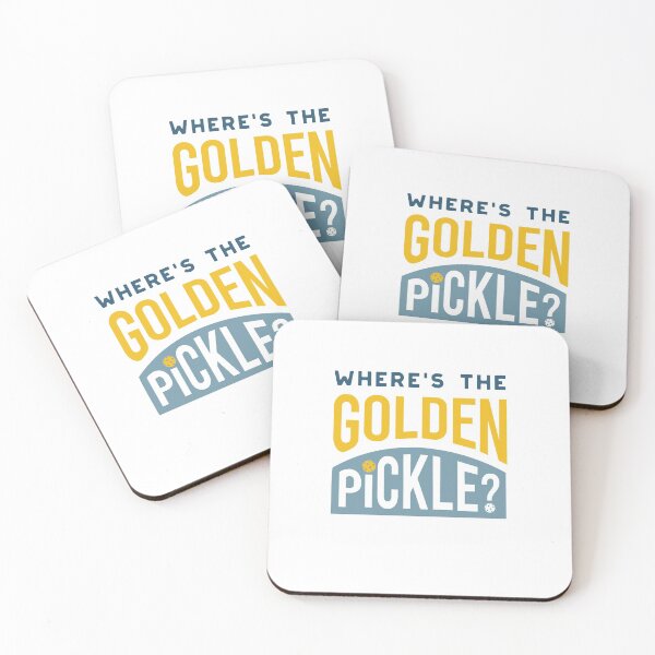 Item preview, Funny Pickleball Golden Pickle Saying designed and sold by whyitsme.