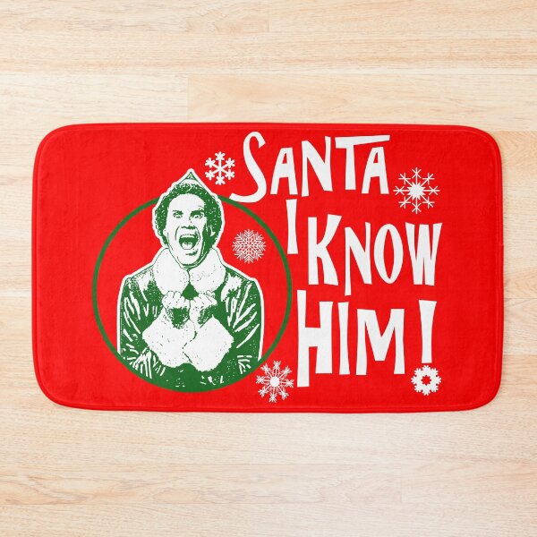 Item preview, Santa I Know Him Buddy The Elf designed and sold by Alema Art.