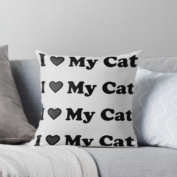 Item preview, I Heart My Cat (Black) designed and sold by nklange240.