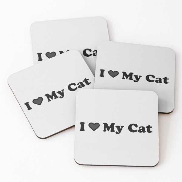 Item preview, I Heart My Cat (Black) designed and sold by nklange240.