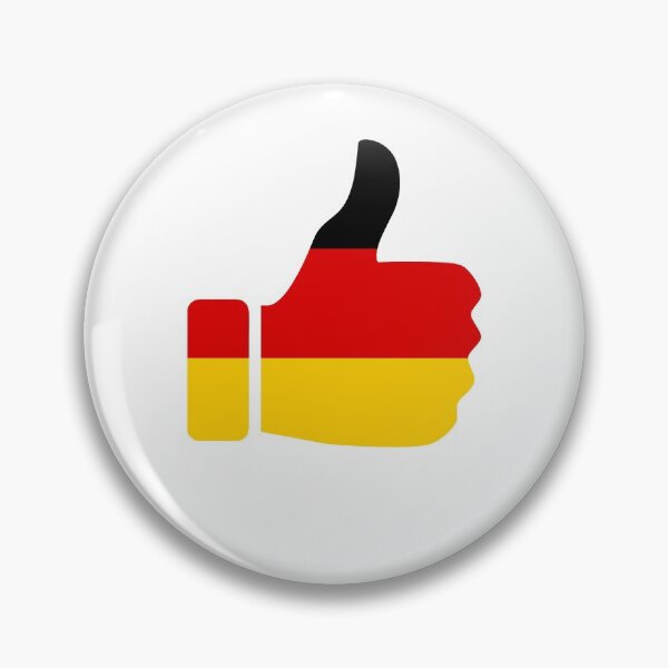 Item preview, Thumbs Up with German Flag designed and sold by hijackhippo.