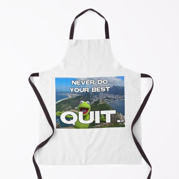 Item preview, Never do your best quit happy frog designed and sold by Gawop.