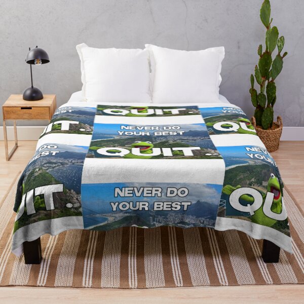 Item preview, Never do your best quit happy frog designed and sold by Gawop.