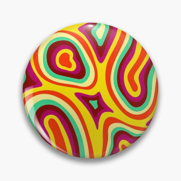 Item preview, Groovy Psychedelic Pattern  designed and sold by TheSkullArmy.
