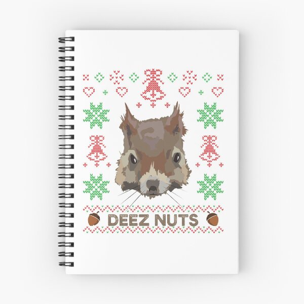 Item preview, Ugly Christmas Sweater Funny Squirrel Meme Deez Nuts Xmas designed and sold by Rabbitti.