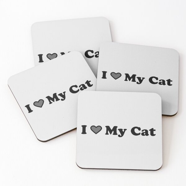 Item preview, I Heart My Cat (Grey) designed and sold by nklange240.