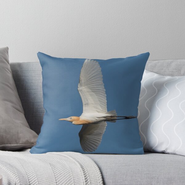 Item preview, Cattle Egret in Flight designed and sold by DonMc.