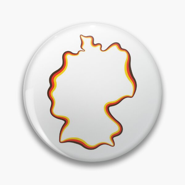 Item preview, Germany Map Outline With Flag Colors designed and sold by hijackhippo.