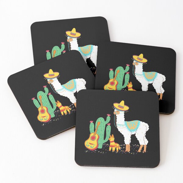 Item preview, Llama Pinata Cactus Guitar Sombrero Party - Happy Cinco de Mayo - de Boo-da-chay designed and sold by Boo-da-chay.