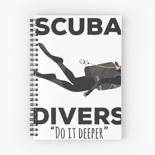 Item preview, Scuba Divers Do it Deeper - Funny Scuba Shirt designed and sold by ericbracewell.