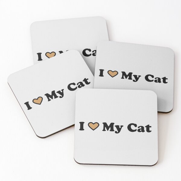 Artikelvorschau, I Heart My Cat (Orange) entworfen und verkauft von nklange240.