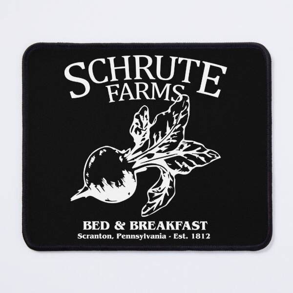 Item preview, Schrute Farms (white layout) designed and sold by TheRecycleBin.
