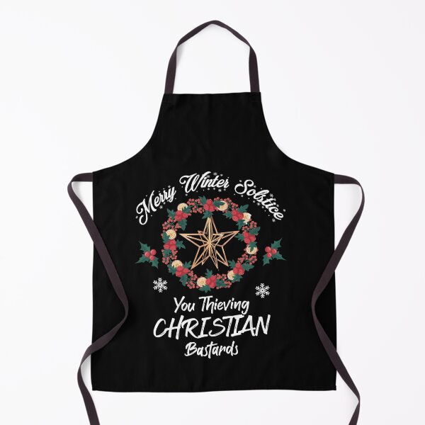 Item preview, Merry Winter Solstice You Thieving Christian Saying designed and sold by Dressed For Duty.