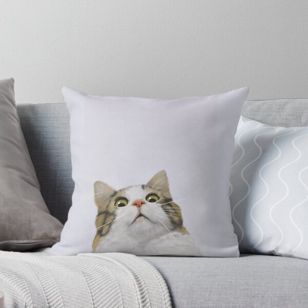 Item preview, Scared Cat Meme designed and sold by Mashz.