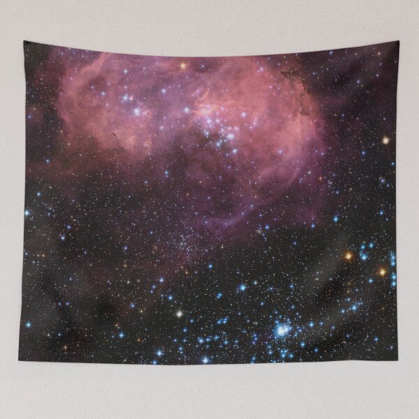 Item preview, Huge star formation region N11 in the Large Magellanic Cloud (constellation of Dorado) designed and sold by Raureif.