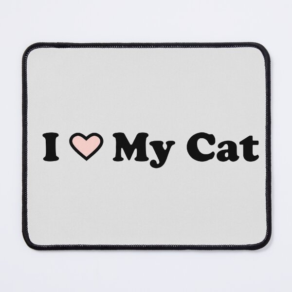 Item preview, I Heart My Cat (Pink) designed and sold by nklange240.