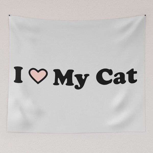 Item preview, I Heart My Cat (Pink) designed and sold by nklange240.
