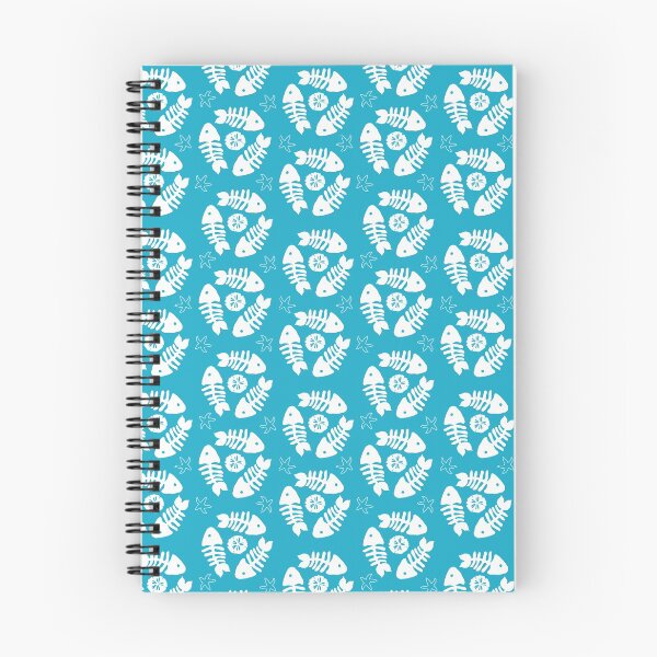 Item preview, Fishbone Dance Aqua designed and sold by creativebeeshop.
