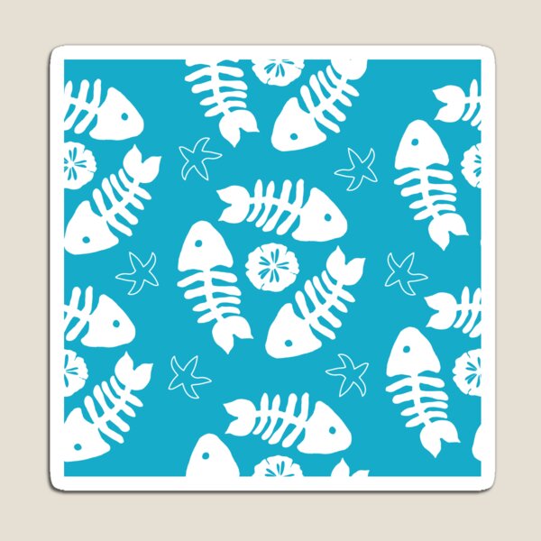 Artikelvorschau, Fishbone Dance Aqua entworfen und verkauft von creativebeeshop.